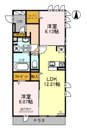 セントラル　ポーの物件間取画像